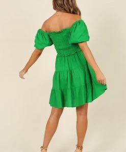 PUP4 Selah Dress - Green Dresses