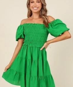 PUP4 Selah Dress - Green Dresses