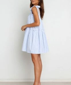 PUP3 Dresses Selina Dress - Blue Stripe