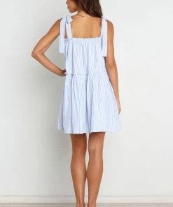 PUP3 Dresses Selina Dress - Blue Stripe
