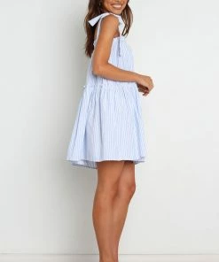 PUP3 Dresses Selina Dress - Blue Stripe