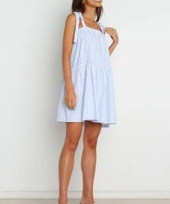 PUP3 Dresses Selina Dress - Blue Stripe