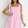 PUP3 Selina Dress - Pink Stripe