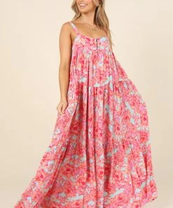 PUP52 Dresses Shanti Dress - Pink