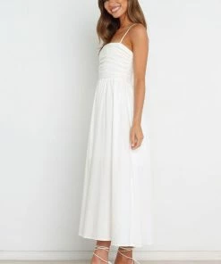 PUP14 Sienna Dress - White Dresses