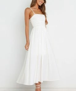 PUP14 Sienna Dress - White Dresses