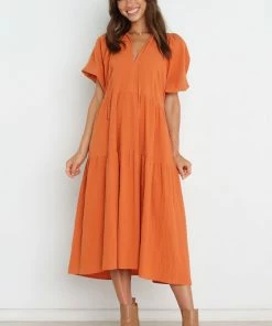 PUP61 Dresses Sierra Dress - Rust
