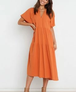 PUP61 Dresses Sierra Dress - Rust
