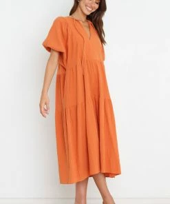 PUP61 Dresses Sierra Dress - Rust