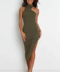 PUP44 Dresses Skyline Dress - Olive