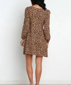 PUP3 Sonora Dress - Brown Dresses