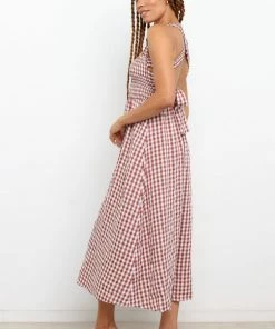 PUP30 Sumi Dress - Chocolate Gingham