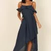 PUP64 Tarma Maxi Dress - Navy Dresses