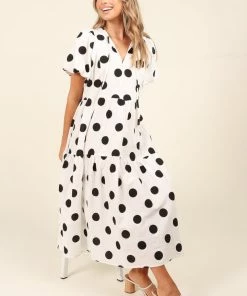 PUP61 Tarnie Dress - White Dresses
