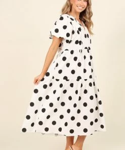 PUP61 Tarnie Dress - White Dresses