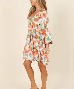 PUP56 Dresses Tarron Dress - Orange