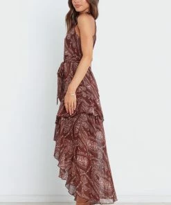 PUP14 Tia Dress - Brown Dresses