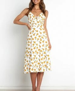 PUP3 Tropicana Dress - White Dresses