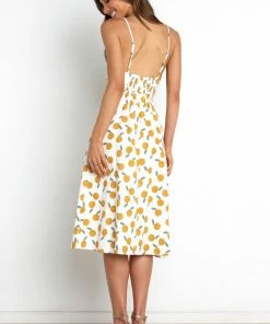 PUP3 Tropicana Dress - White Dresses