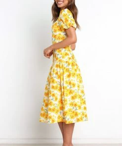 PUP3 Tune Dress - Yellow
