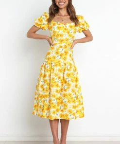 PUP3 Tune Dress - Yellow