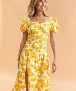 PUP3 Tune Dress - Yellow
