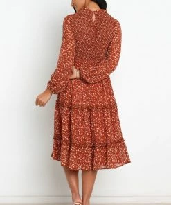 PUP4 Valente Dress - Rust