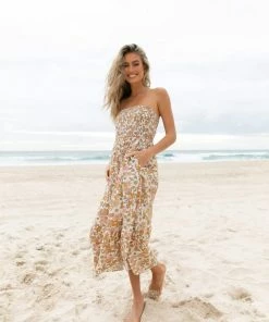 PUP4 Vivienne Dress - Brown Dresses