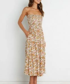 PUP4 Vivienne Dress - Brown Dresses