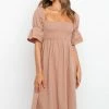 PUP9 Washington Dress - Brown Dresses