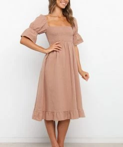 PUP9 Washington Dress - Brown Dresses