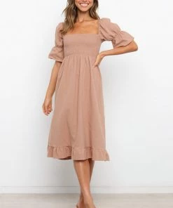PUP9 Washington Dress - Brown Dresses
