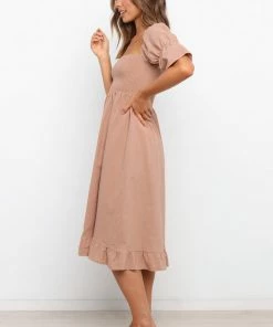 PUP9 Washington Dress - Brown Dresses