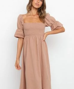 PUP9 Washington Dress - Brown Dresses