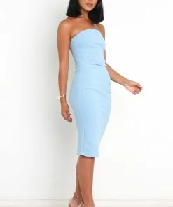 PUP14 Whitehaven Dress - Blue Dresses