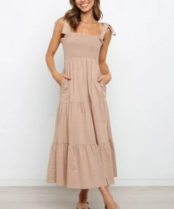 PUP3 Xaimore Dress - Beige Dresses