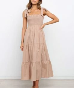 PUP3 Xaimore Dress - Beige Dresses
