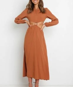 PUP30 Yeseni Dress - Tan Dresses