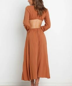 PUP30 Yeseni Dress - Tan Dresses