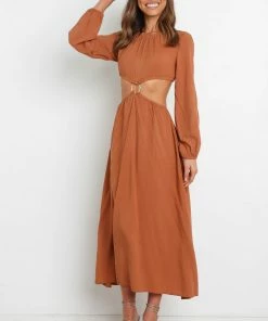 PUP30 Yeseni Dress - Tan Dresses
