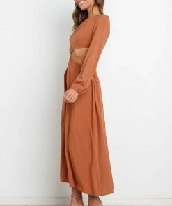 PUP30 Yeseni Dress - Tan Dresses