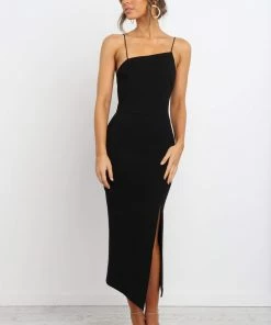 PUP55 Zahra Dress - Black Dresses