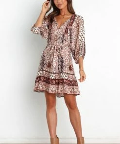 PUP62 Dresses Zarly Dress - Brown