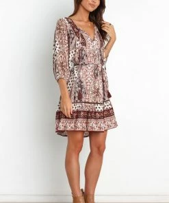 PUP62 Dresses Zarly Dress - Brown