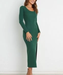 PUP14 Zaya Dress - Emerald Event Ready