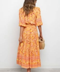PUP49 Dresses Zesty Dress - Orange