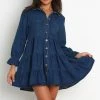 PUP3 Zubaira Dress - Dark Blue Wash