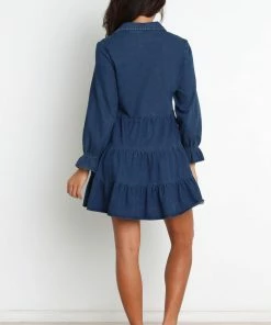 PUP3 Zubaira Dress - Dark Blue Wash