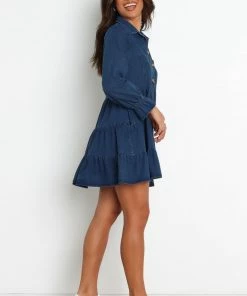 PUP3 Zubaira Dress - Dark Blue Wash