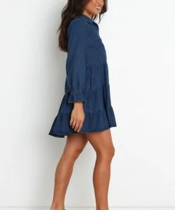 PUP3 Zubaira Dress - Dark Blue Wash